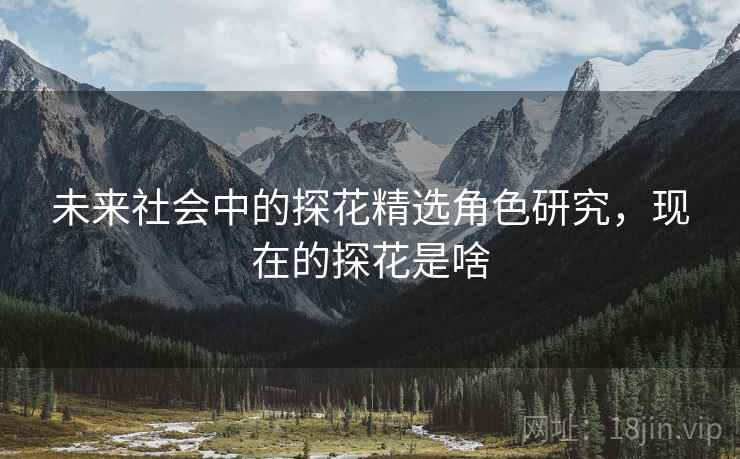 未来社会中的探花精选角色研究，现在的探花是啥