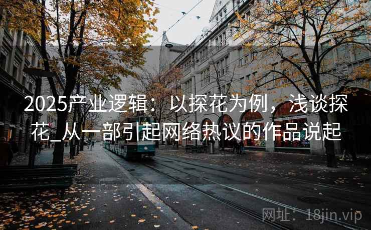2025产业逻辑：以探花为例，浅谈探花_从一部引起网络热议的作品说起