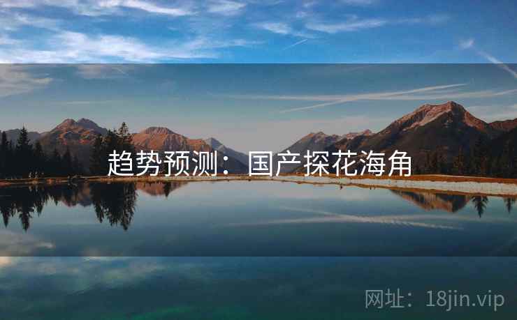 趋势预测：国产探花海角
