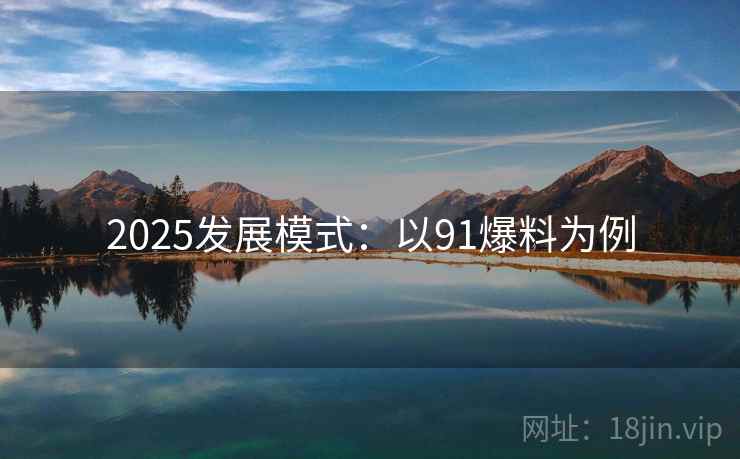 2025发展模式：以91爆料为例  第2张