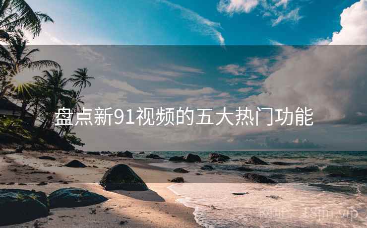 盘点新91视频的五大热门功能  第1张