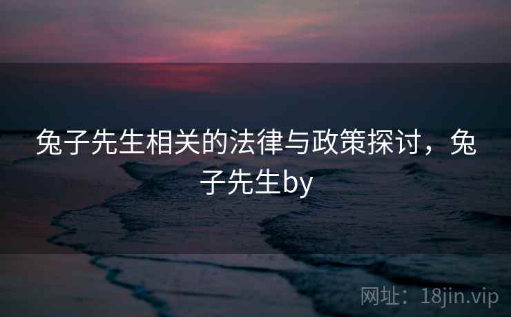 兔子先生相关的法律与政策探讨,兔子先生by