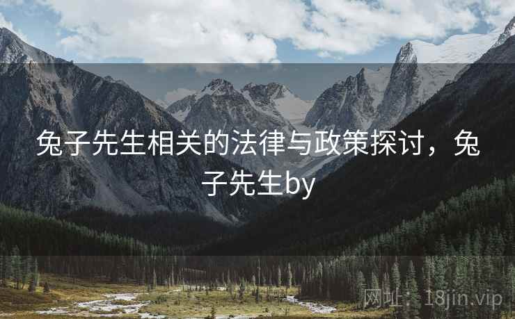 兔子先生相关的法律与政策探讨,兔子先生by